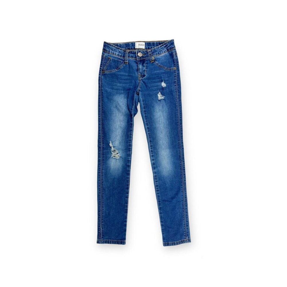 Hudson Distressed Skinny Jeans